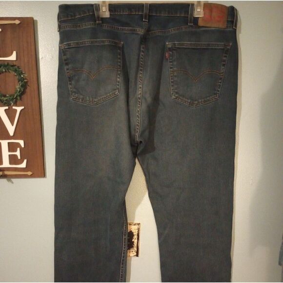 - Levi's 505 straight medium wash jeans - Picture 11 of 11